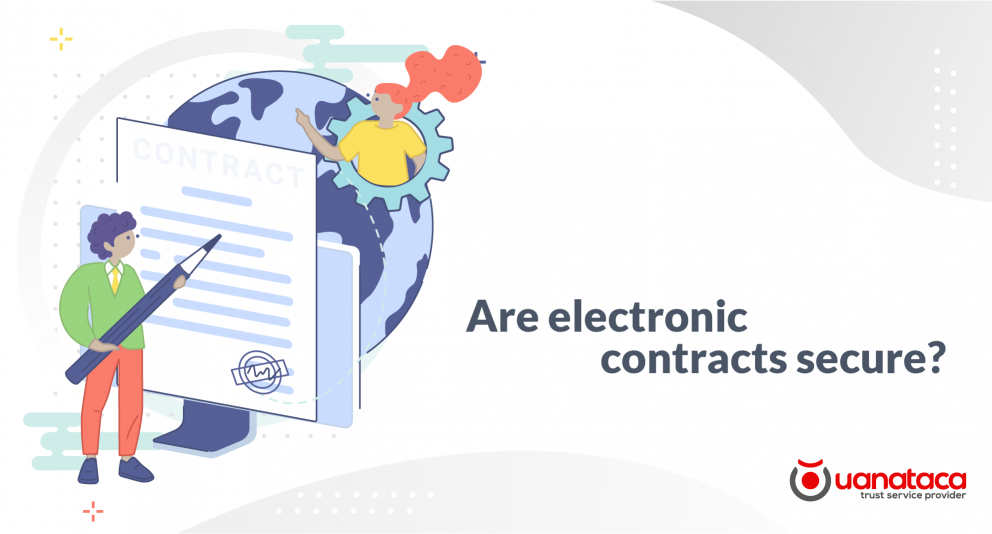 How to secure the digital identity of electronic contracts