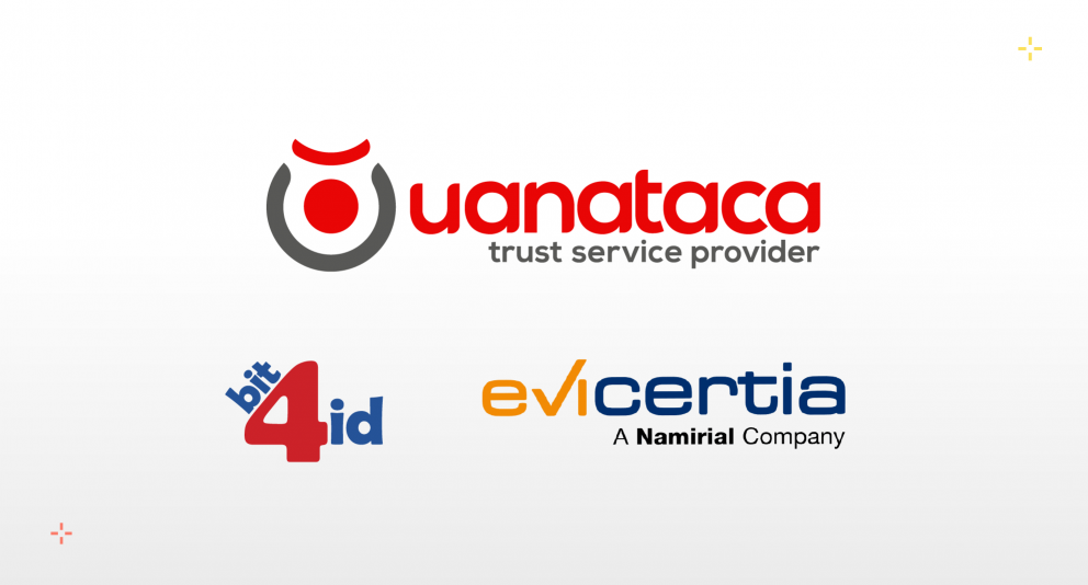 Uanataca, como parte del grupo Bit4id, se perfila como líder en el  mercado de proveedores de servicios de confianza en España y Latinoamérica 